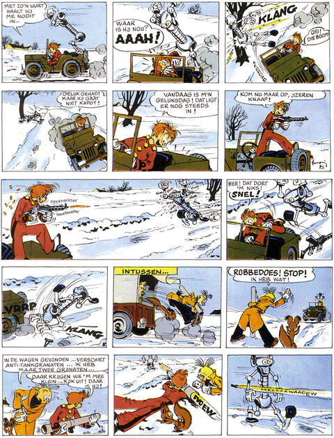 Robbedoes en Kwabbernoot: Radar de Robot