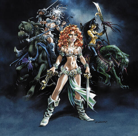 Amazones van Troy
