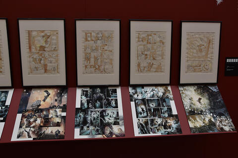 Strips uit het Louvre