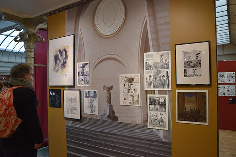Strips uit het Louvre