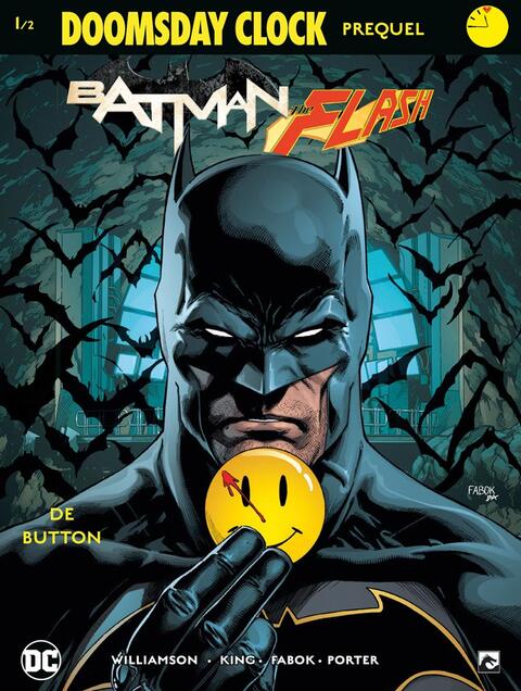 Batman/Flash: De Button 1