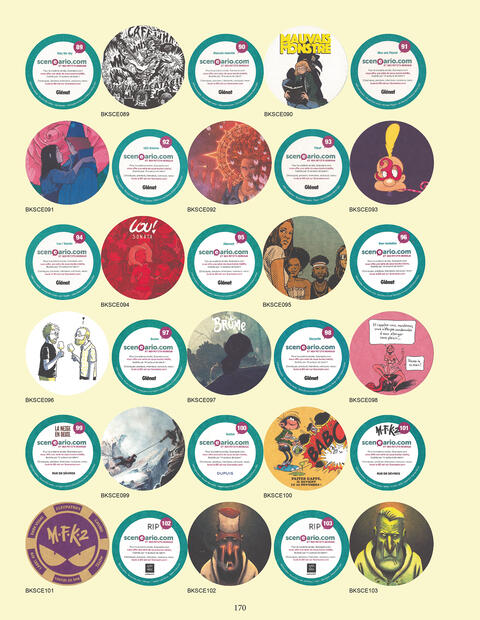 Strip Bierviltjes Catalogus