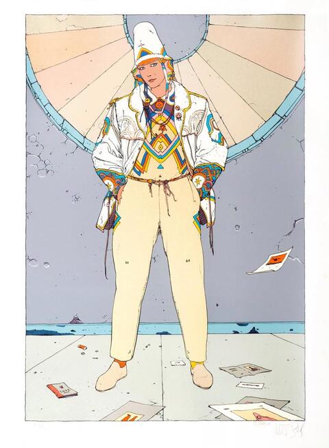 André Franquin en Mœbius