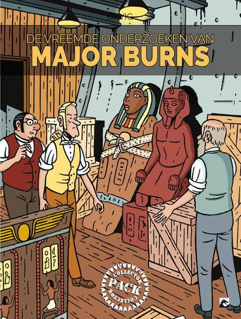 De Vreemde/Exotische Onderzoeken van Major Burns 1-2-3 (collector pack)