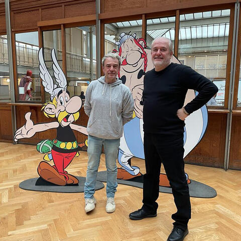 Didier Conrad en FabCaro