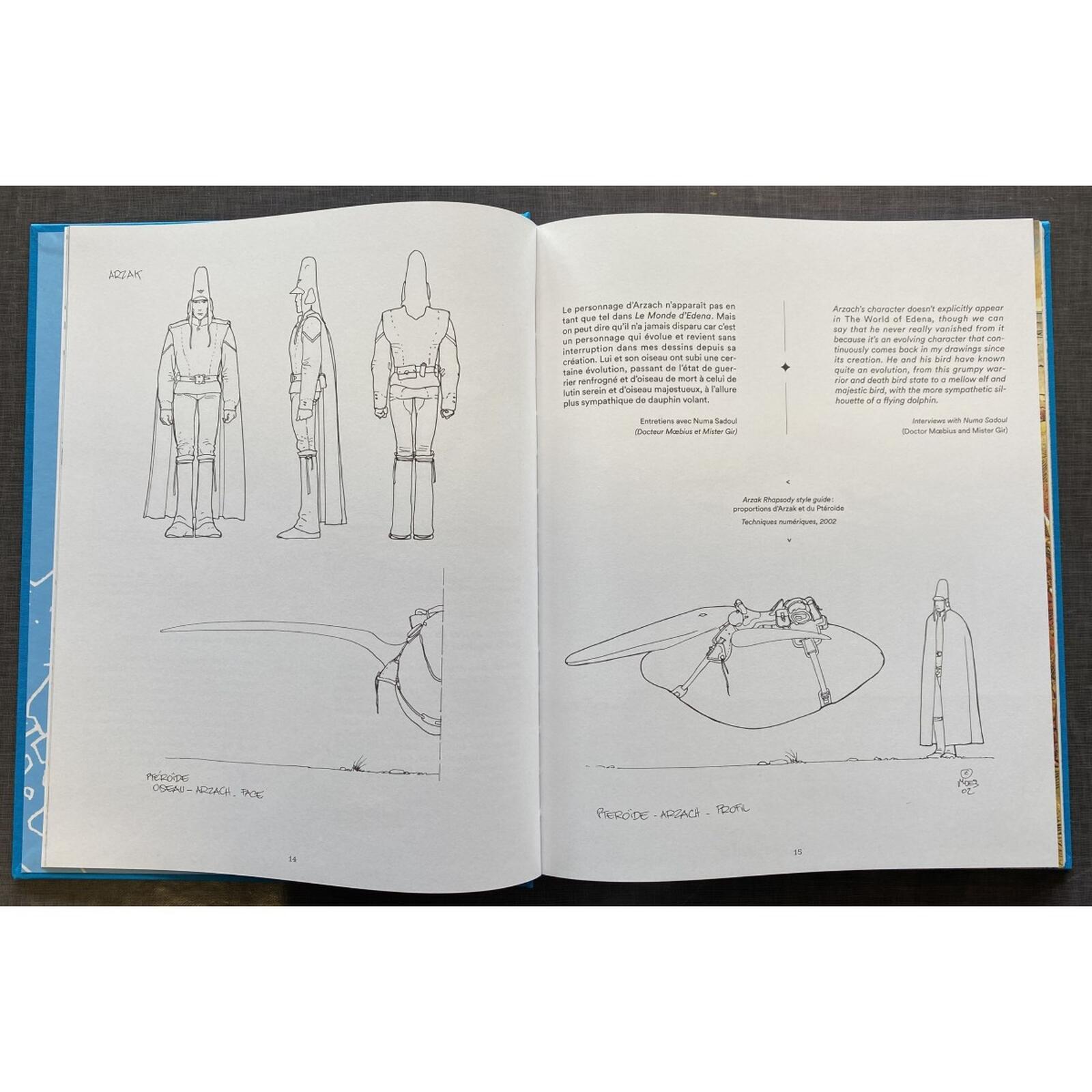 Artbook Mœbius' Arzak in oktober | Vooruitblikken | Stripspeciaalzaak
