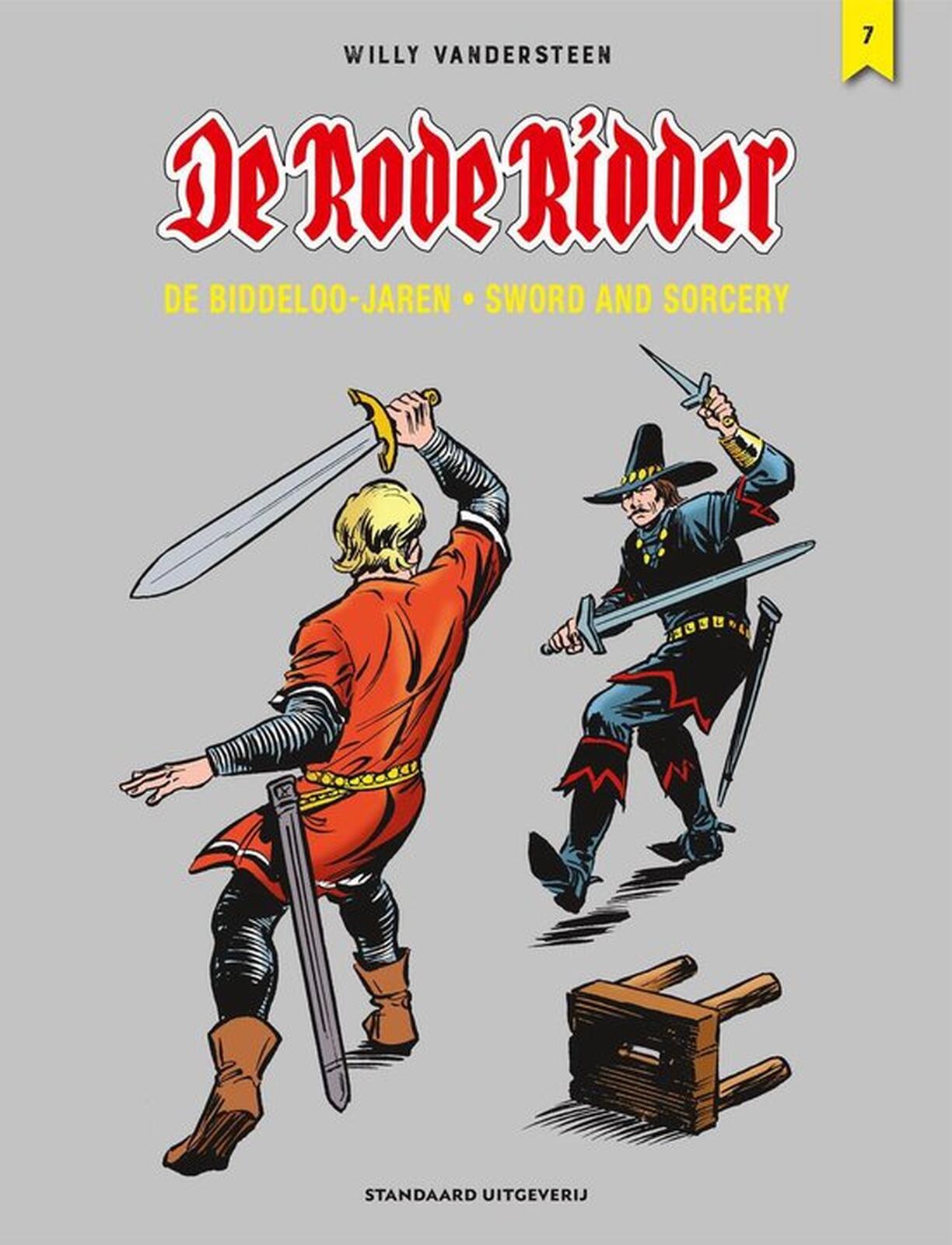 De rode ridder Integraal 1 tot 7 De Biddeloo jaren Sword and Sorcery 2020/2021 