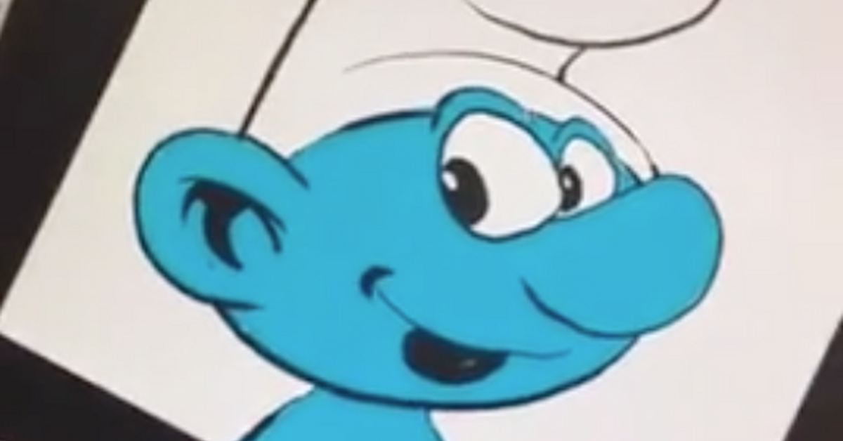 Todd McFarlane tekent een Smurf Flashback