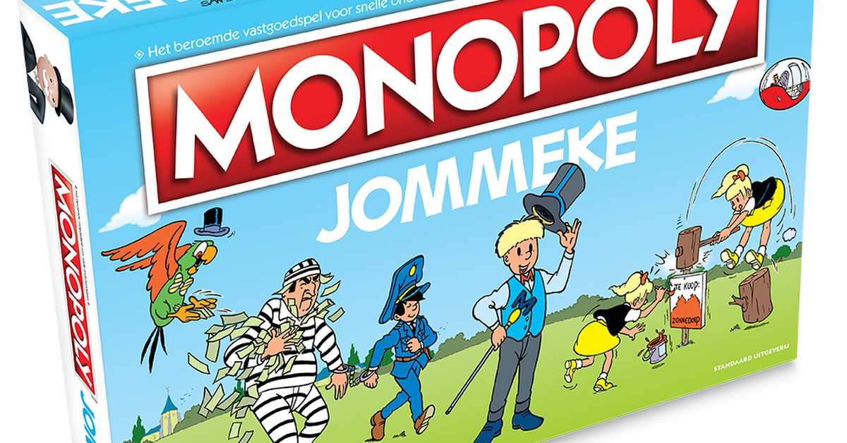 Monopoly-spel Jommeke | Games | Stripspeciaalzaak