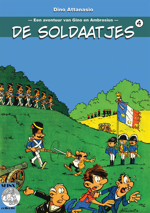Sfinx-collectie 16: Een Avontuur van Gino en Ambrosius 4: De Soldaatjes
