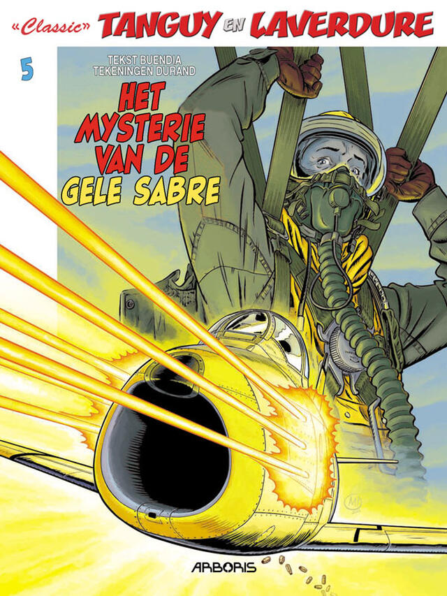 Tanguy en Laverdure “Classic" 5: Het Mysterie van de Gele Sabre