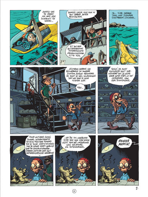 Een Verhaal van Robbedoes en Kwabbernoot 1