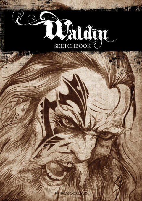 Waldin - De Kronieken van Thesnia 2 sketchbook