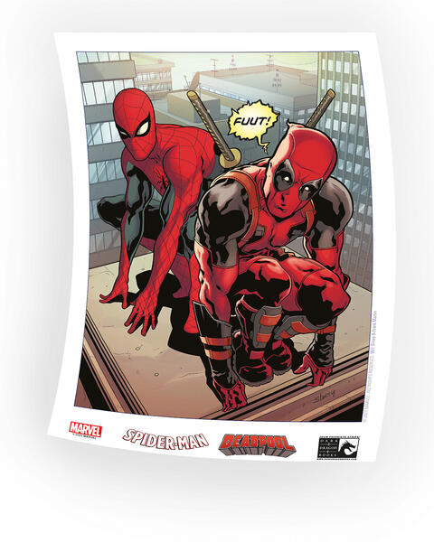 Spider-Man / Deadpool prent