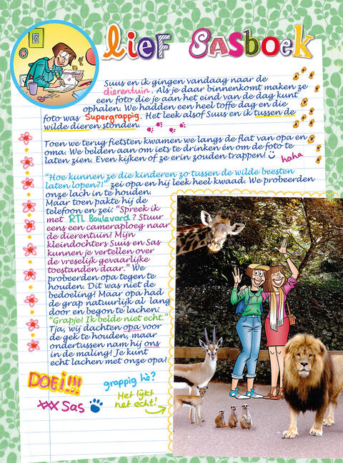 Suus & Sas: Vakantieboek