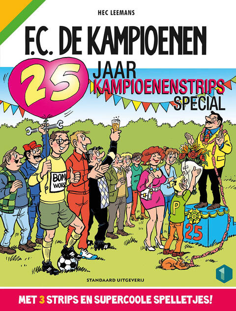 25 Jaar F.C. De Kampioenen-strips