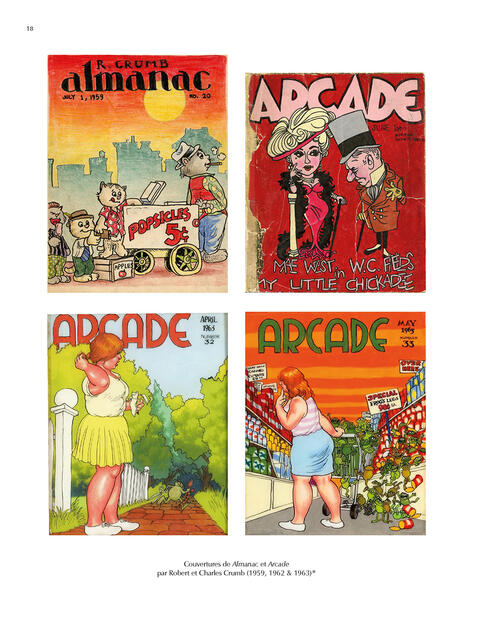 The Complete Crumb Comic Covers