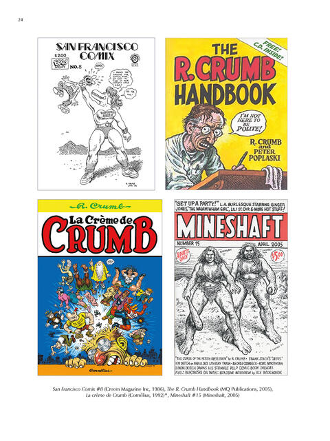 The Complete Crumb Comic Covers