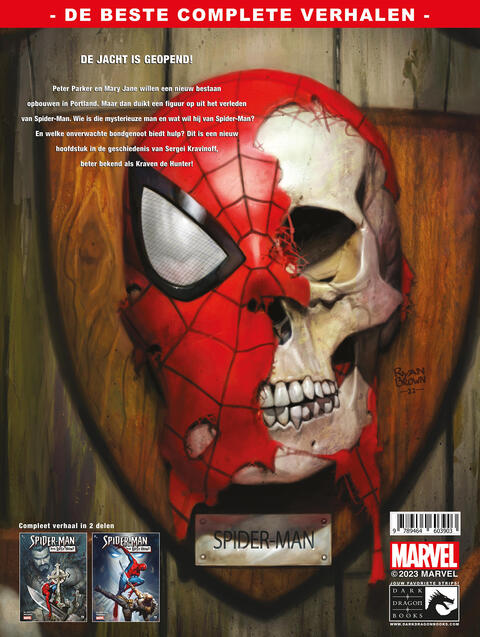 Spider-Man: The Lost Hunt 1 backover A