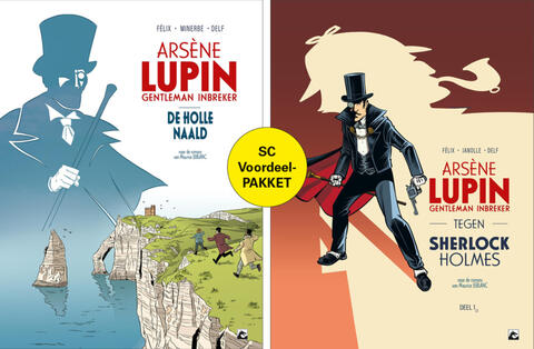 Arsène Lupin, Gentleman Inbreker: De Holle Naald - Tegen Sherlock Holmes 1 (voordeelpakket)