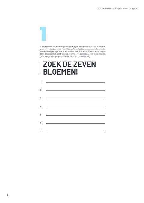 Idiote Puzzels voor Slimme Mensen