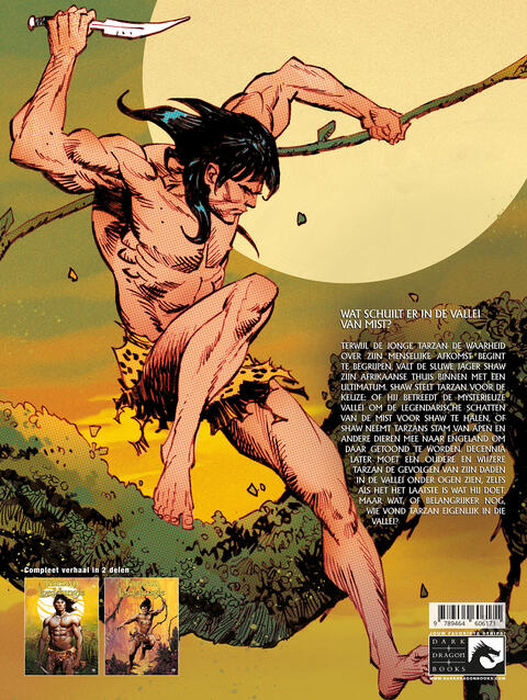 Tarzan, Lord of the Jungle 1 backcover B