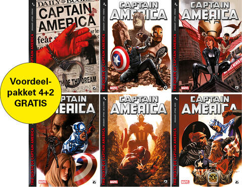 The Death of Captain America 1-2-3-4-5-6 (voordeelpakket)
