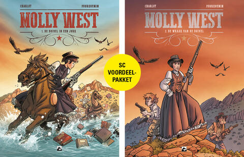 Molly West 1-2 (voordeelpakket, softcover)