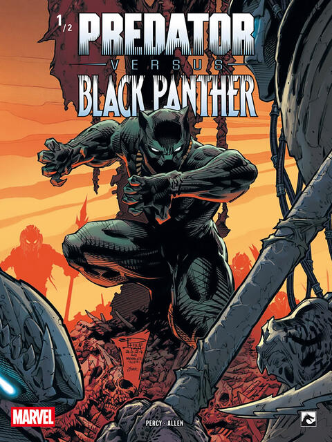 Predator vs Black Panther 1 (covervariant B)