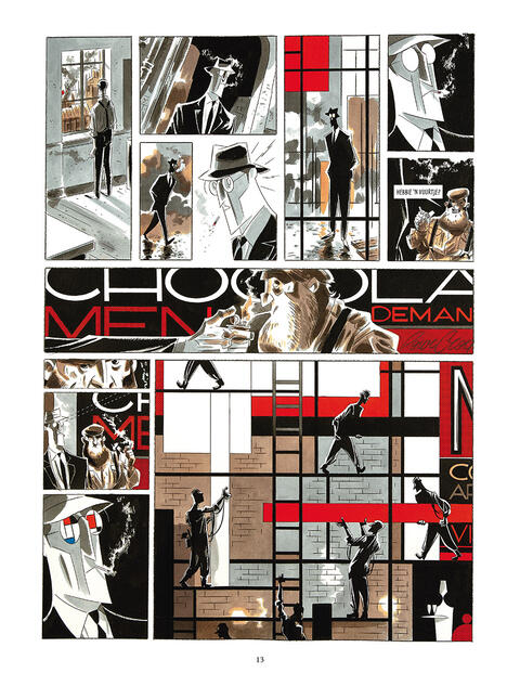 De Bloem in het Atelier van Mondriaan