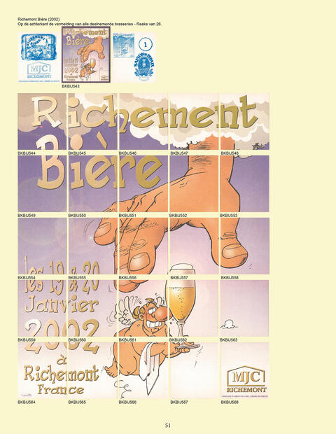 Strip Bierviltjes Catalogus