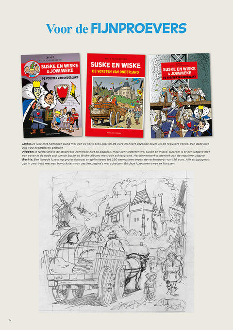 Suske en Wiske & Jommeke: De Vorsten van Onderland: Blik-achter-de-Schermen-Boek
