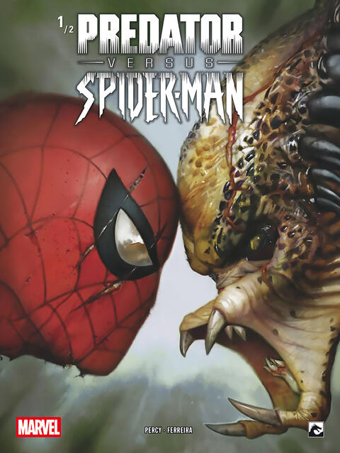 Predator vs Spider-Man 1 cover B