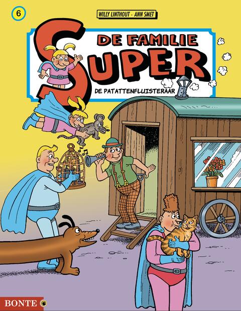 De Familie Super 6 HC zwart-wit