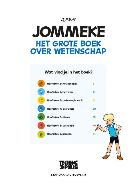 Jommeke: Het Grote Boek over Wetenschap