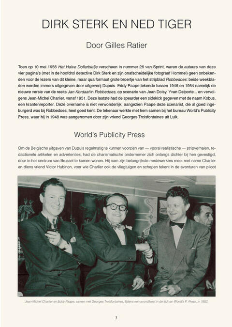 Onuitgegeven Werk van Eddy Paape & Jean-Michel Charlier