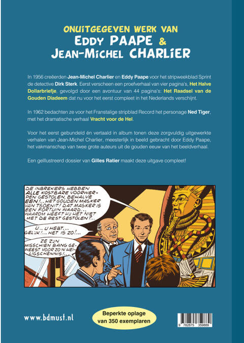 Onuitgegeven Werk van Eddy Paape & Jean-Michel Charlier