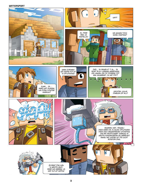 Frigiel en Fluffy - Minefriends 2