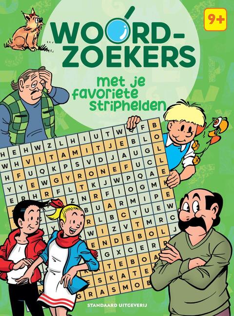 Woordzoekers met Je Favoriete Striphelden